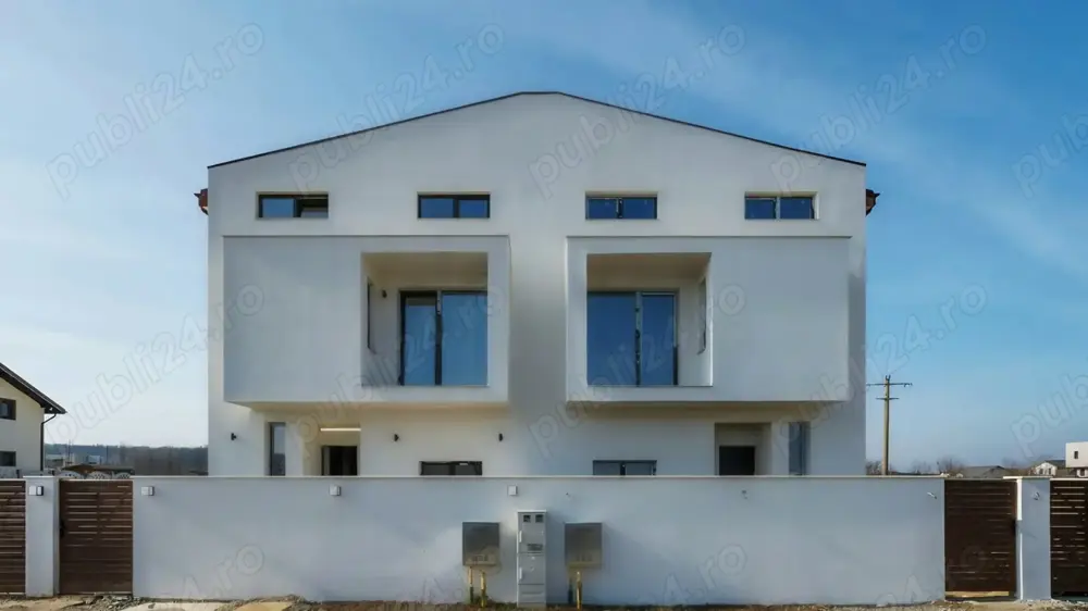 Vila padure Ghermanesti-tip Duplex pereti individuali, P+1 +M-240 mp