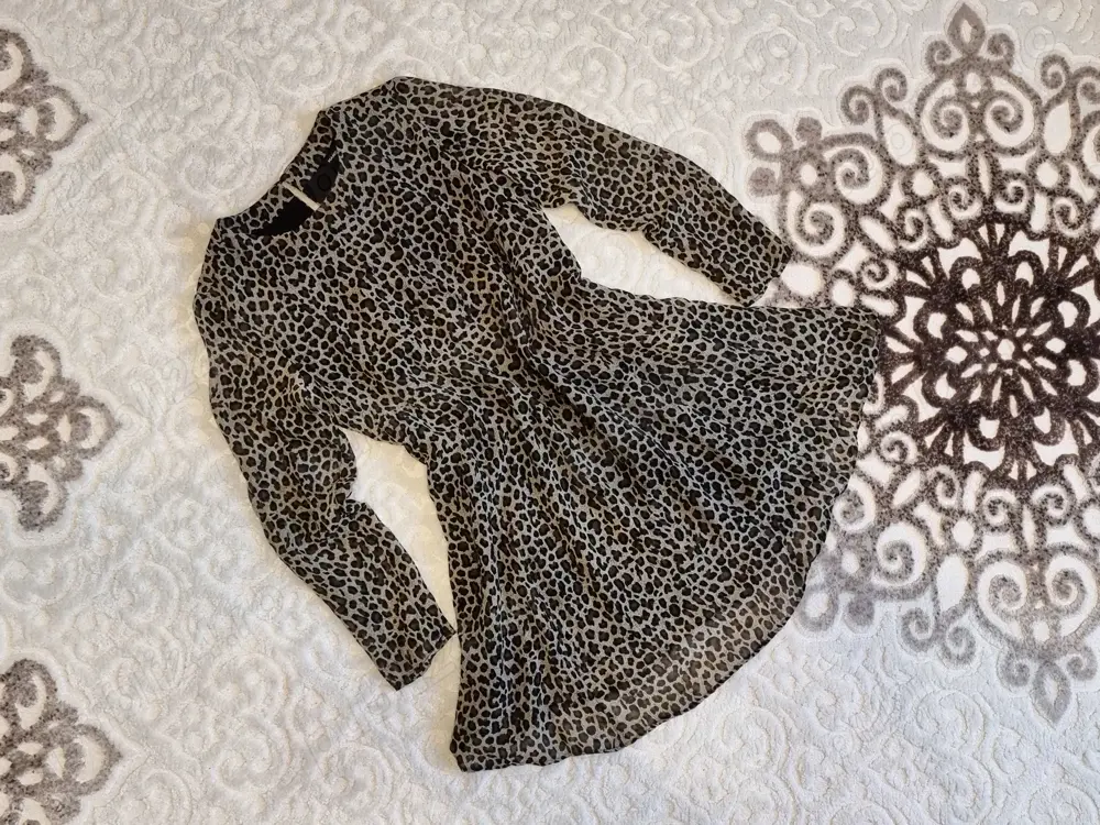 Rochita Mango, rochie animal print marimea M