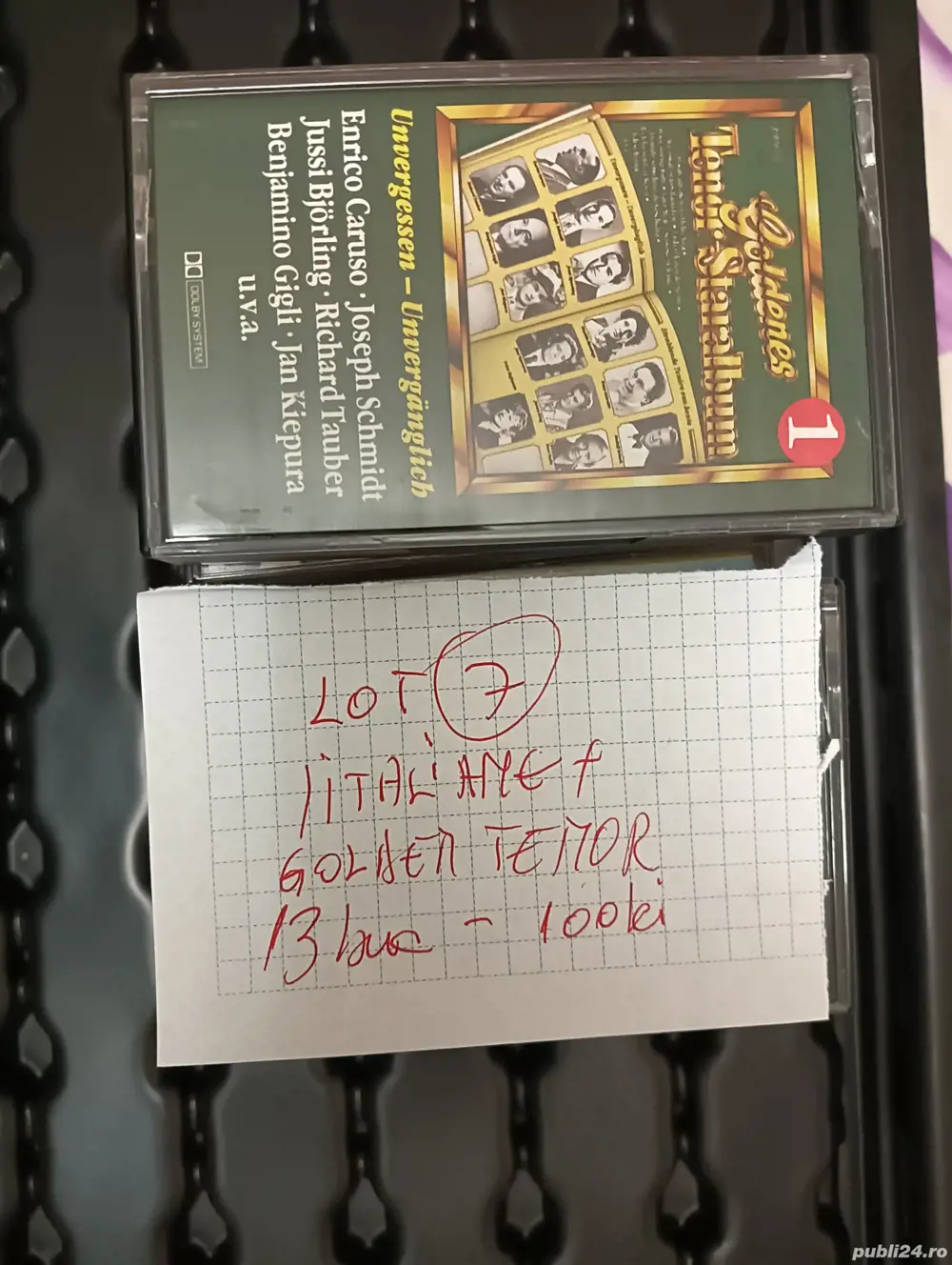 lot 7 casete audio muzica clasica 13 casete 