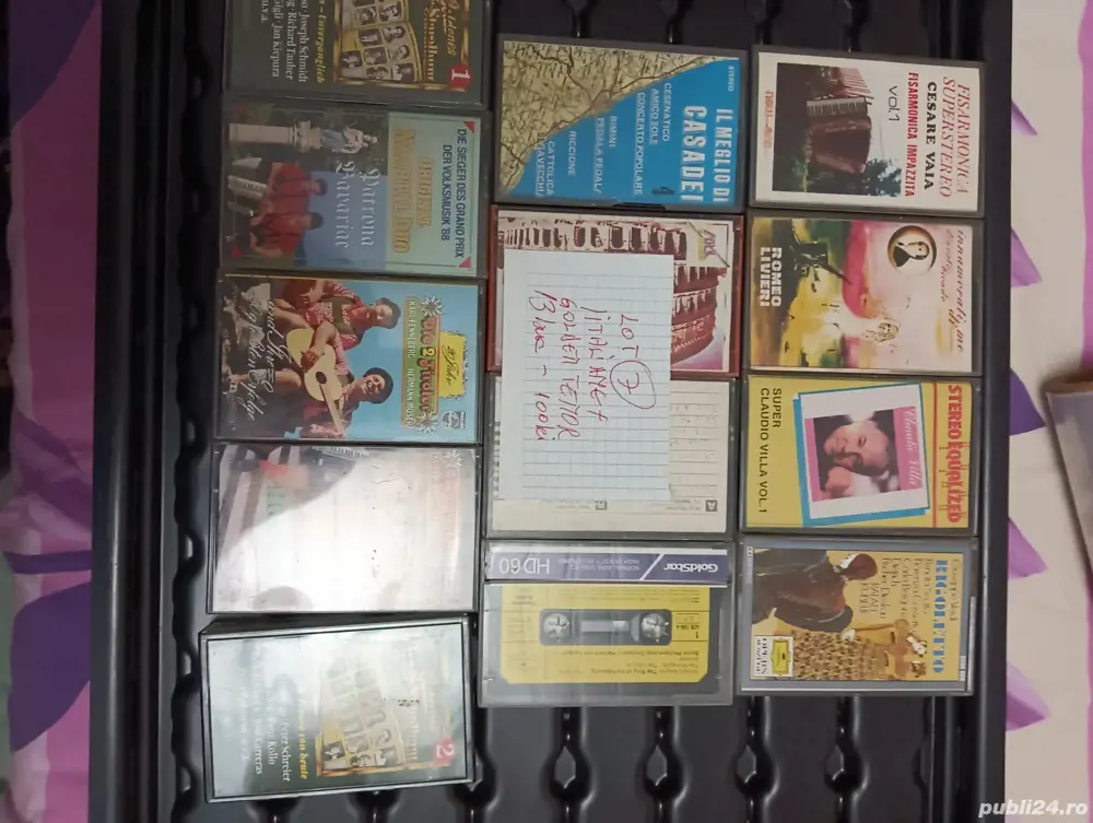 Lot 6 casete audio muzica clasica 