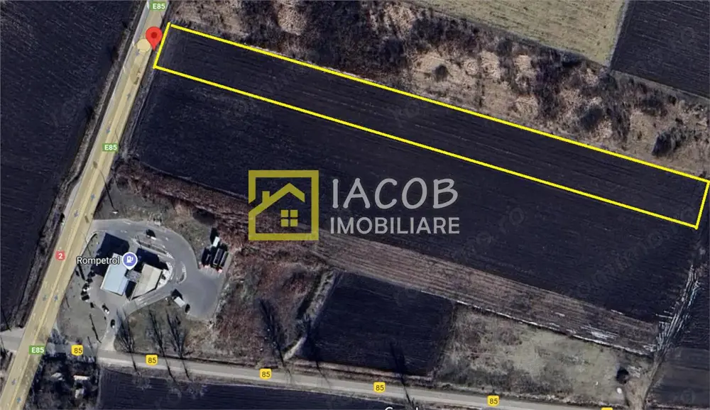 Teren intravilan, 8333 mp, la E85, comuna Secuienii Noi, jud. Neamt