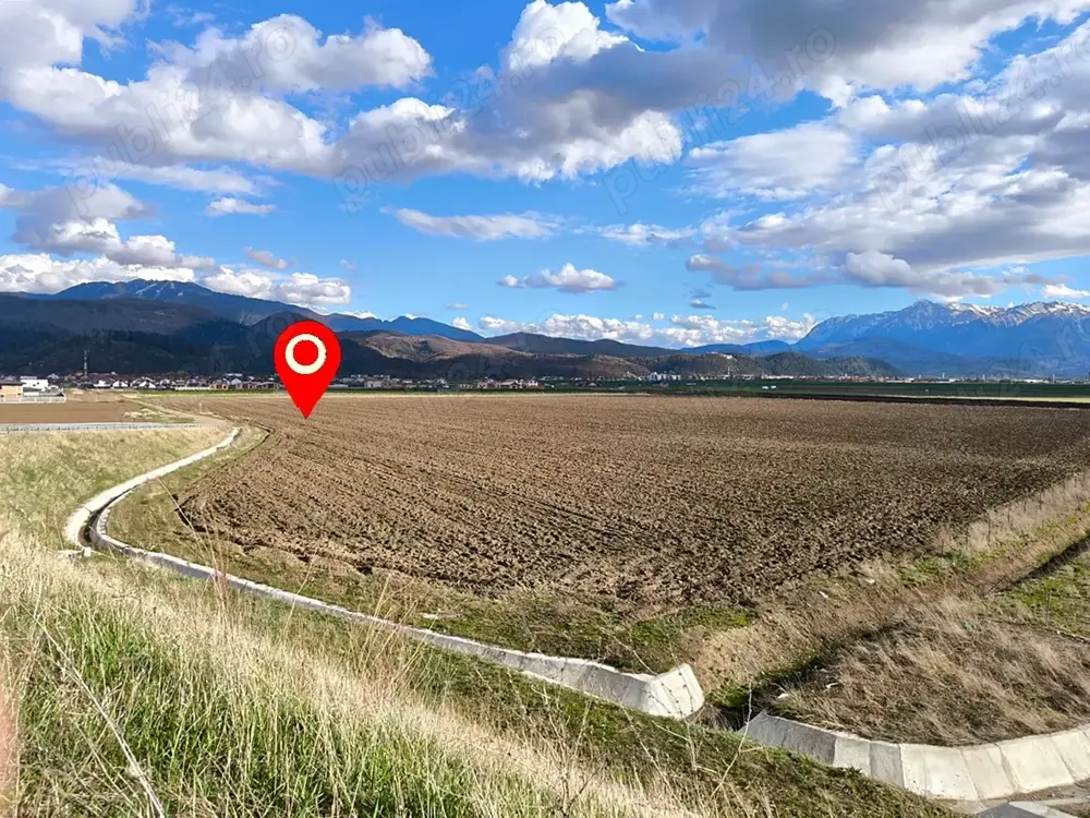 Teren intravilan pentru dezvoltare rezidentiala, 1,7 ha, Cristian - Brasov.