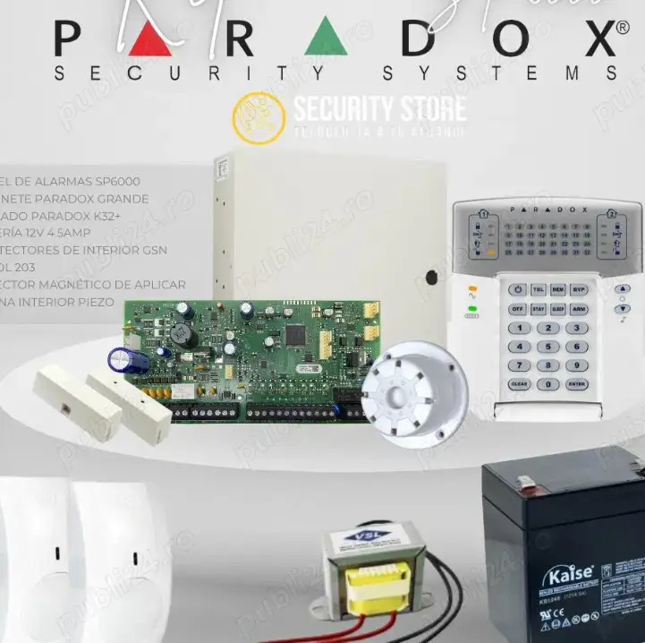 montam sistem de ALARMA casa sau birou