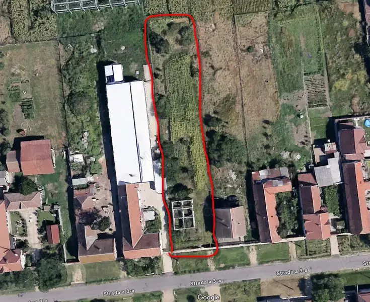 Teren langa Timisoara, comuna Sacalaz, vatra satului, central, 1882; 1015; 867mp. Com=0%