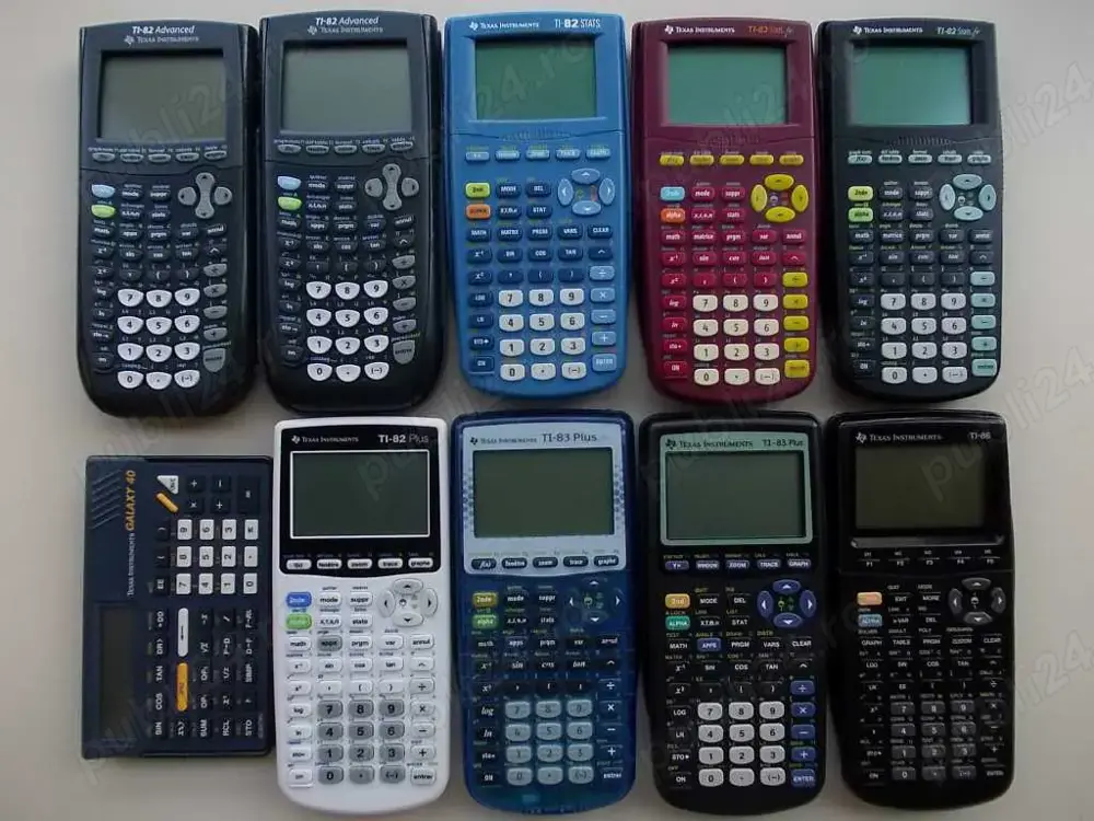 Calculator stiintific Texas Instruments Galaxy 40,Ti-30x,Ti-62,Ti-82 Advanced Stats,Ti-83 Plus,Ti-86