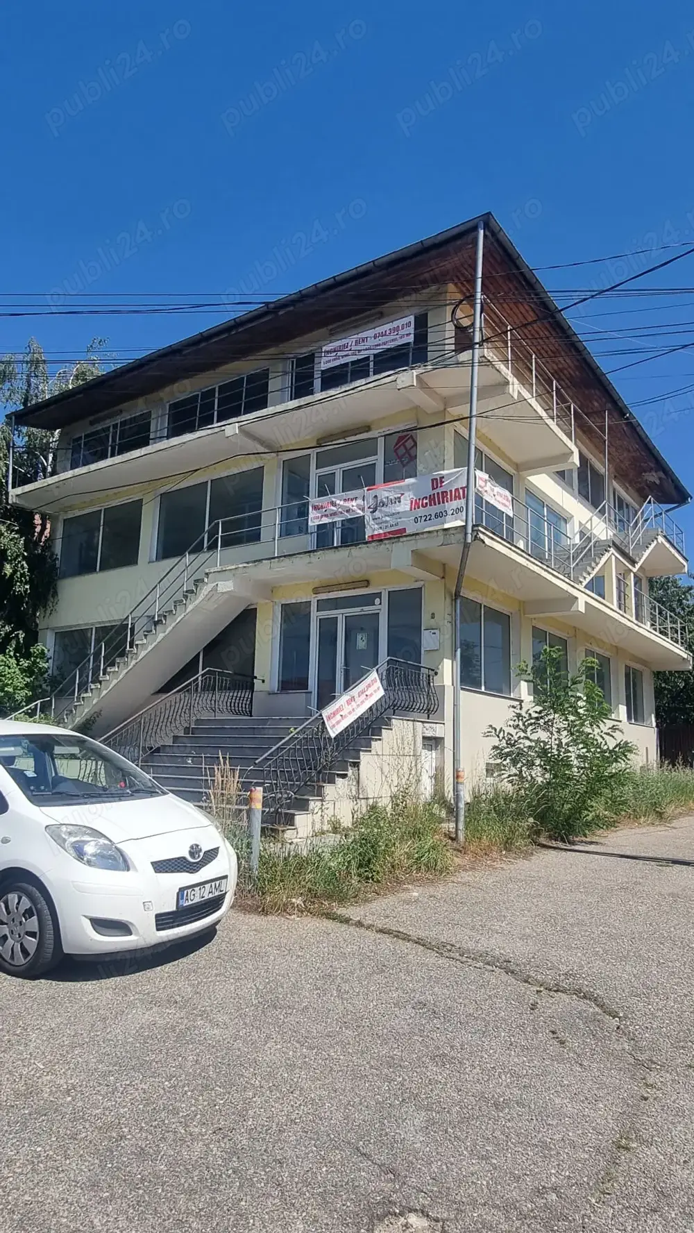 Inchiriez demisol, parter si 2 etaje,  Pitesti, Craiovei, str. Darzu