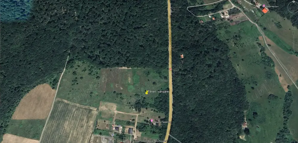  Teren de vânzare Sura Mare, acces din DN14 in drum privat, Zona Dumbrava