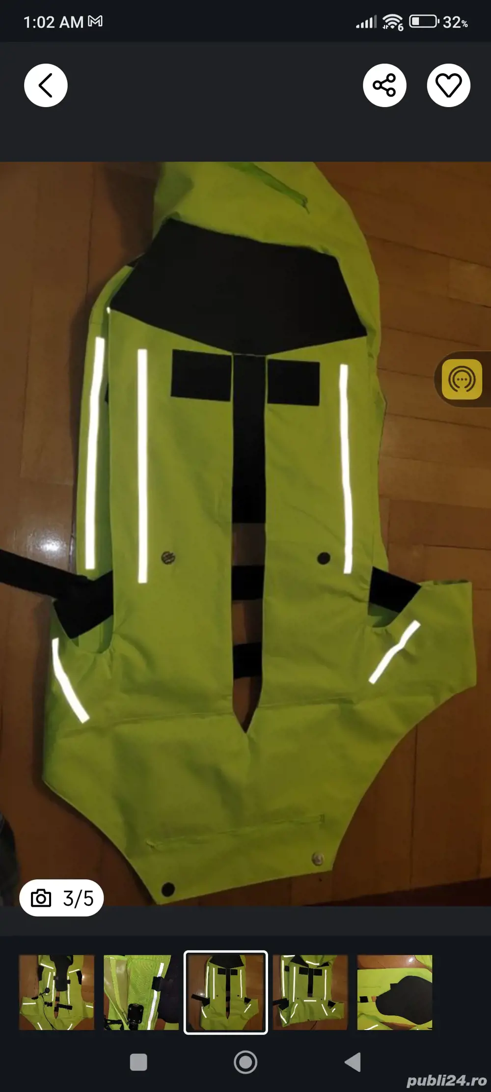 vesta airbag, parasailing, protecție accident,siguranta rutiera