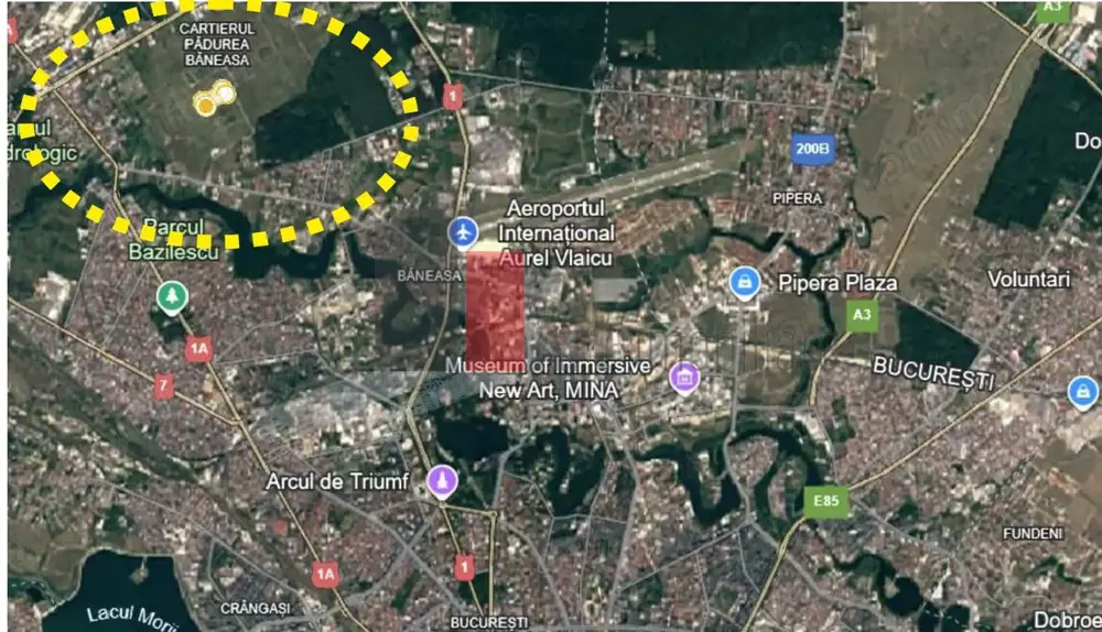 Teren  cartier Padurea Baneasa