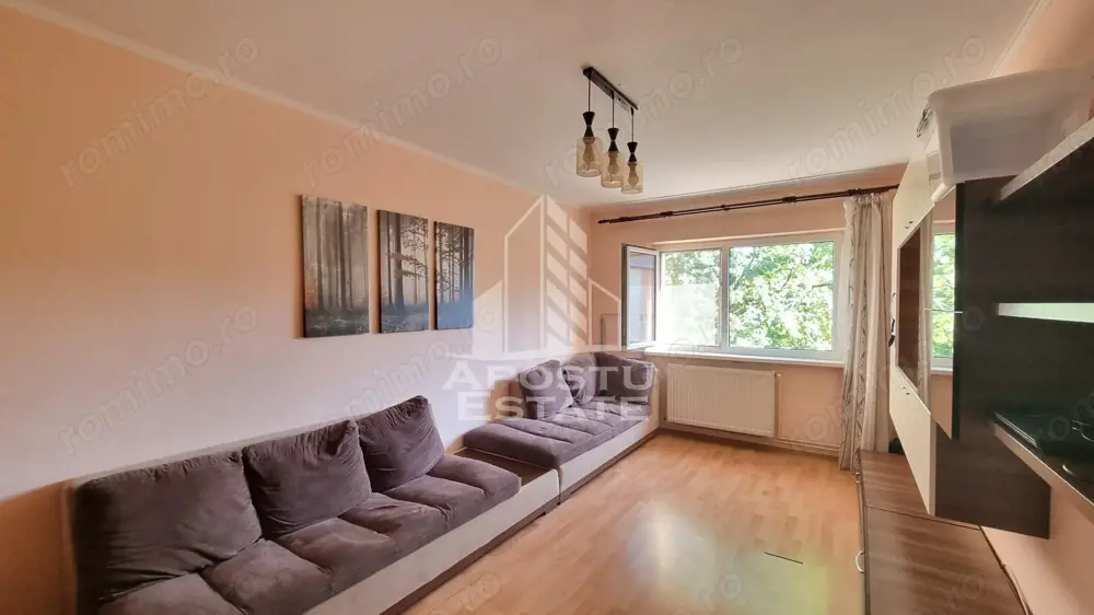 Apartament 3 camere, decomandat, centrala proprie, zona Lipovei