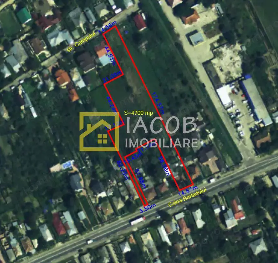 Teren intravilan, Calea Barladului, Bacau