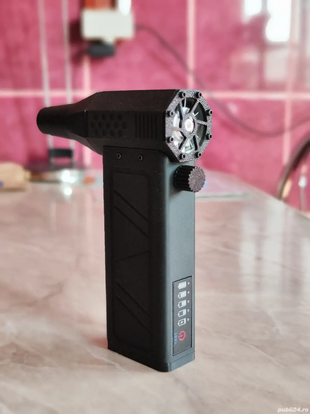 Suflantă electrică portabilă cu acumulator Li-ION