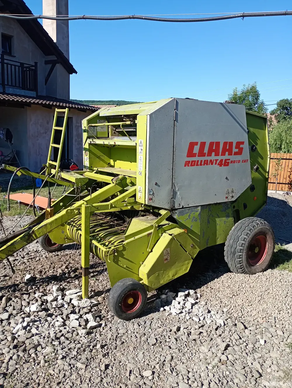 Claas Rollant 46, plasa si 2 ate, tocator, pickup mare, balot 120*120, gresare automata