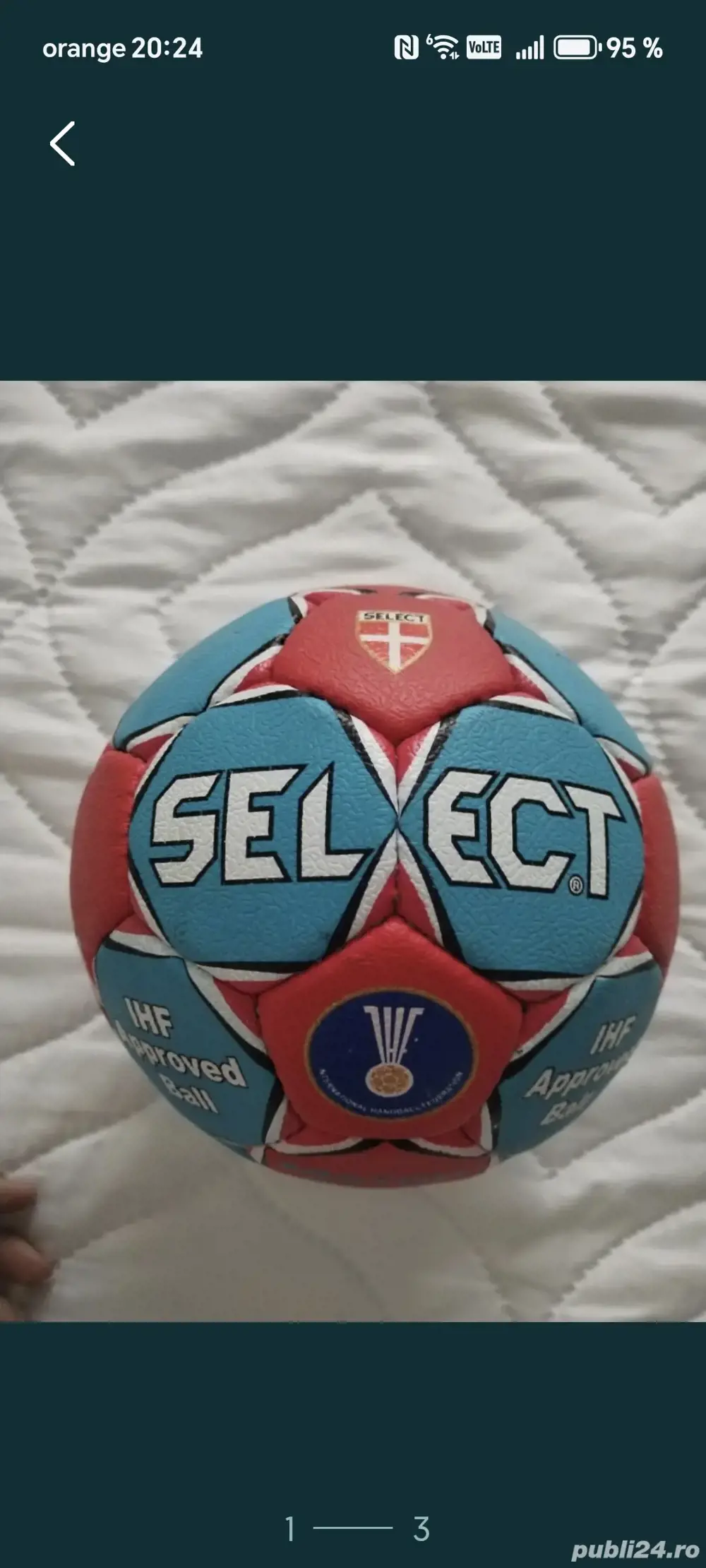 minge select de handbal oficiala 