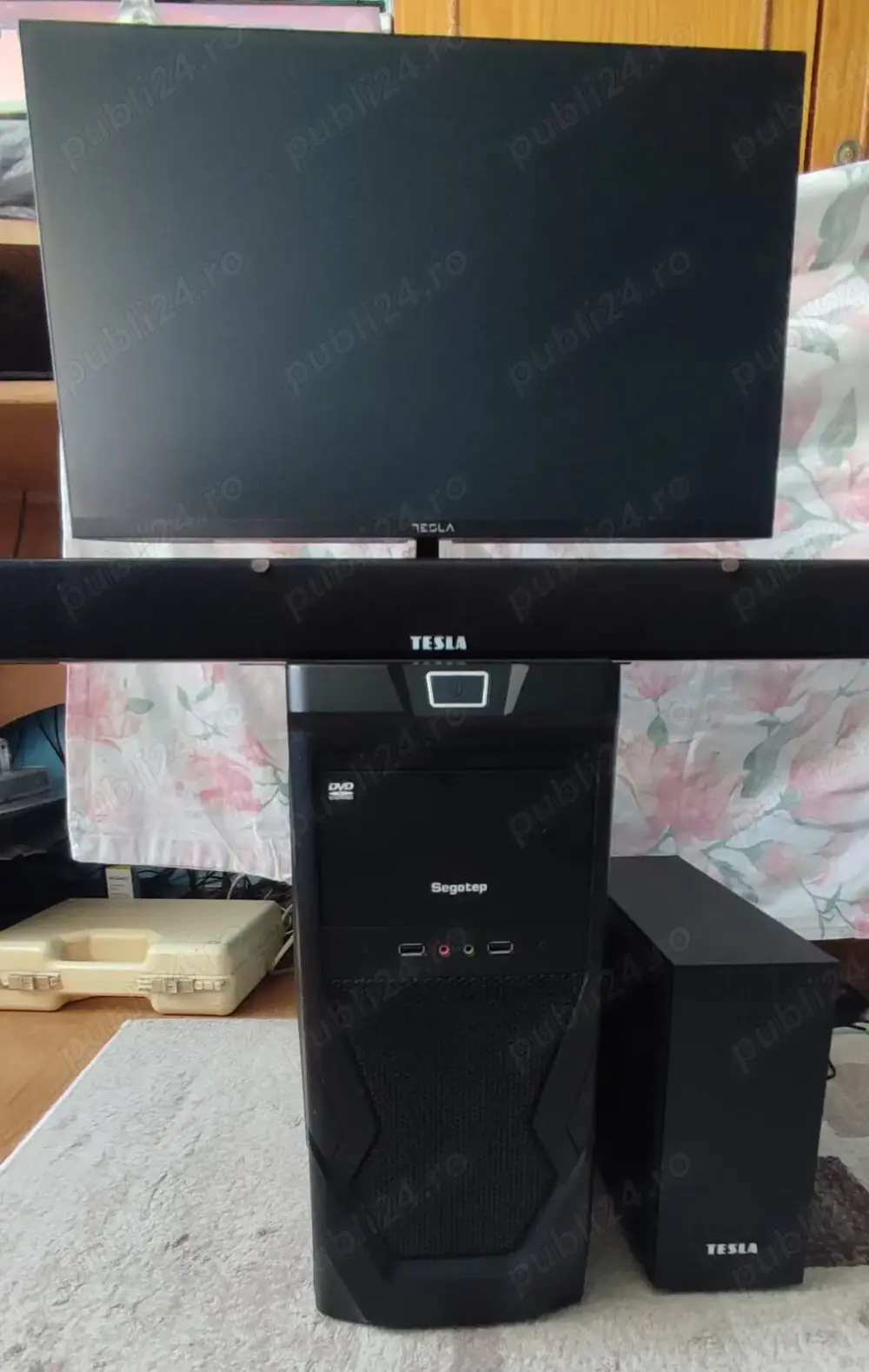 PC Intel Xeon 3 GHz,  cu sistem audio Tesla