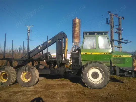De vanzare transportor forestier Forwarder Sogedep  De vanzare transportor forestier Forwarder Sogedep