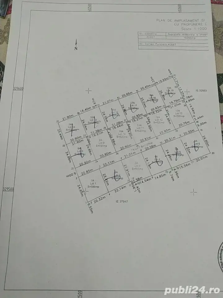 vand teren intravilan 