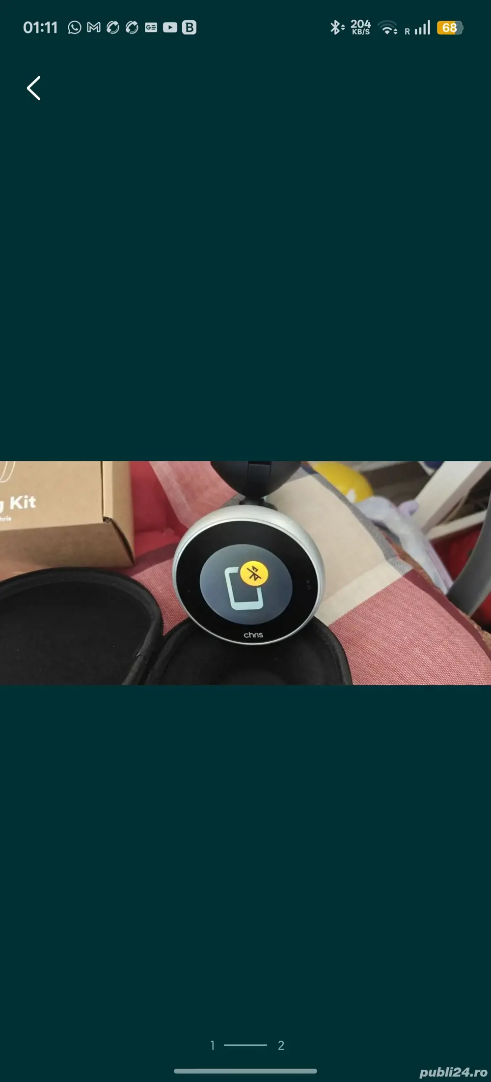 Chris Navigație auto cu comenzi vocale și control gestică