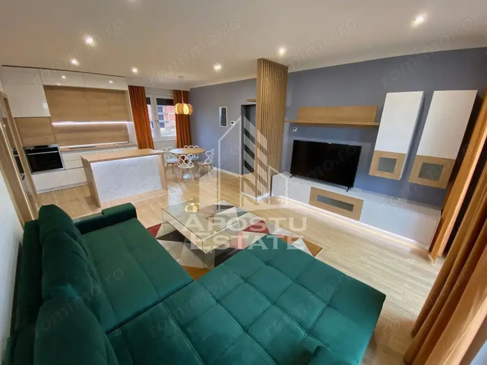 Apartament modern cu 2 camere, open space, in Dumbravita