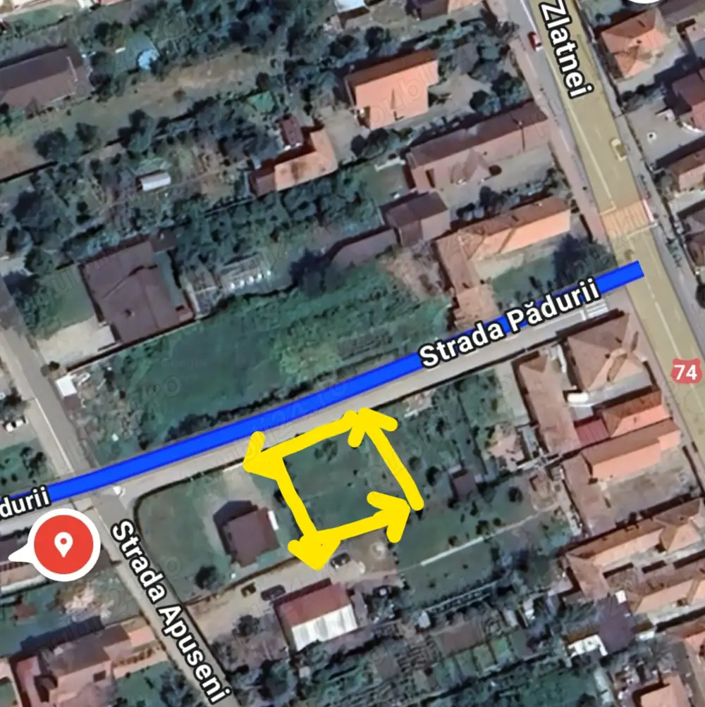 Proprietar vând teren intravilan, 458 mp Alba- Micesti 