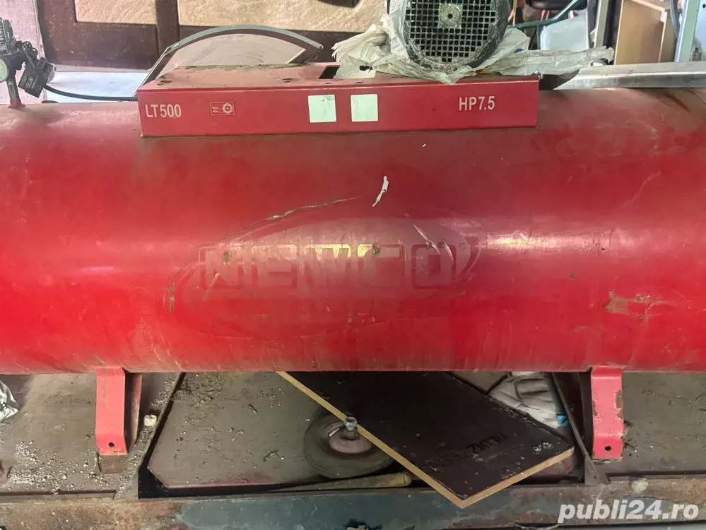 butelie compresor 500 litri si motor 5 kw