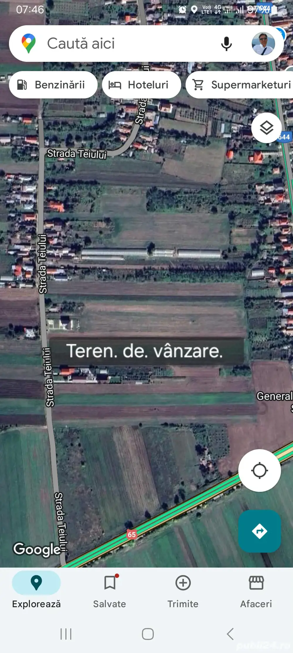 Teren intravilan 3.776mp
