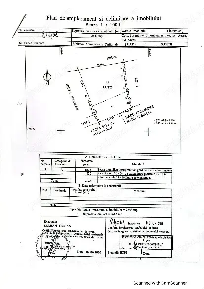 Vand teren intravilan , la 20 de km de Pitesti 