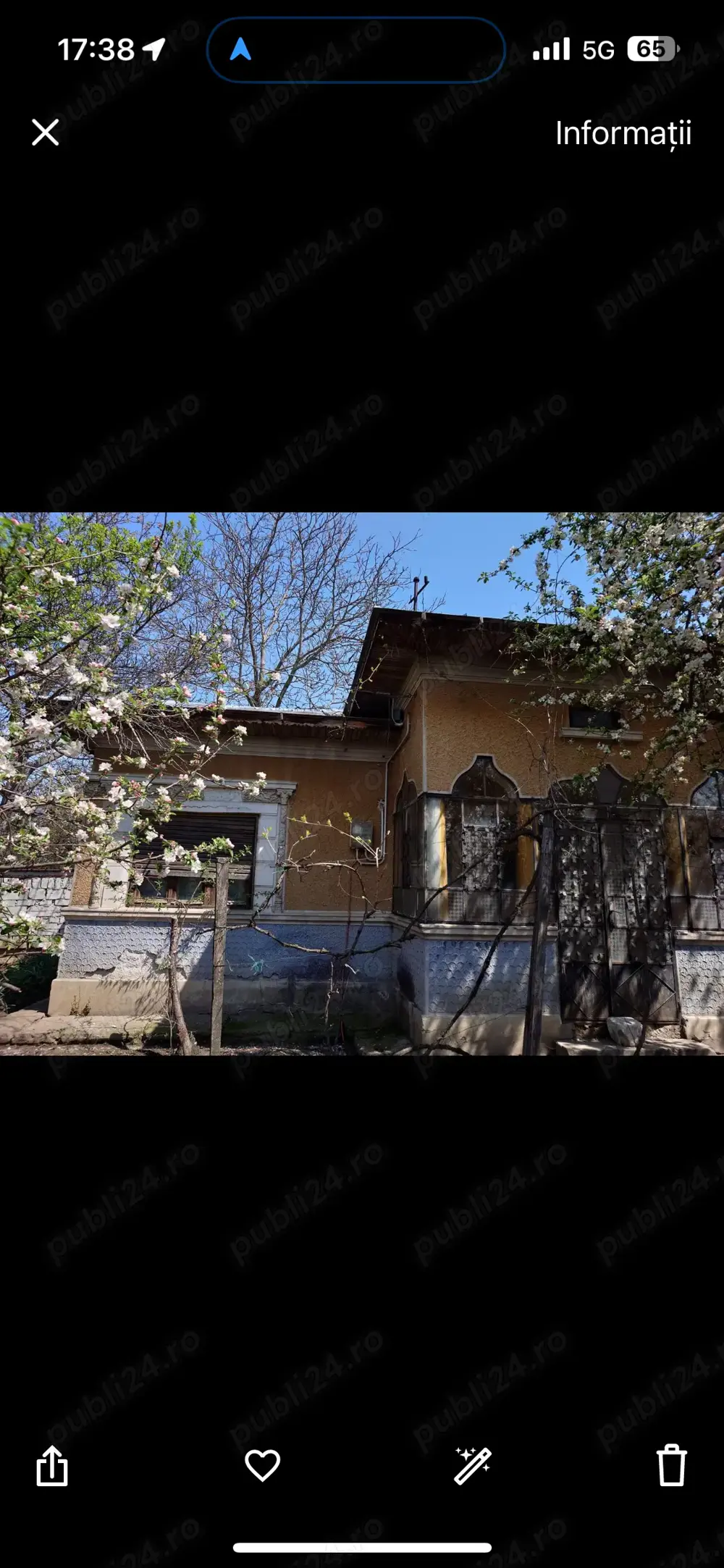 Vând teren și casă bătrânească Adunatii Copaceni - Giurgiu