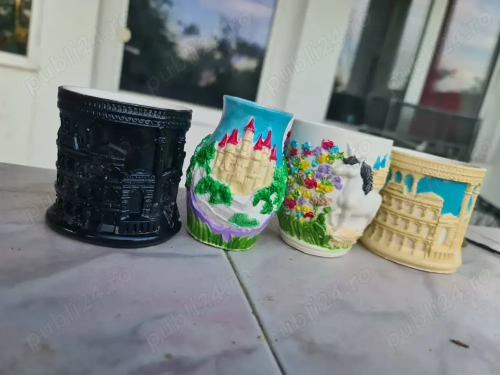 Vaze artizanale de flori  suporturi creioane