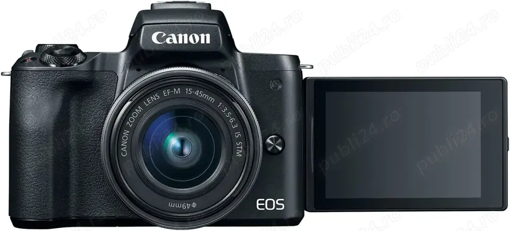 Canon EOS M50 cu obiectiv standard