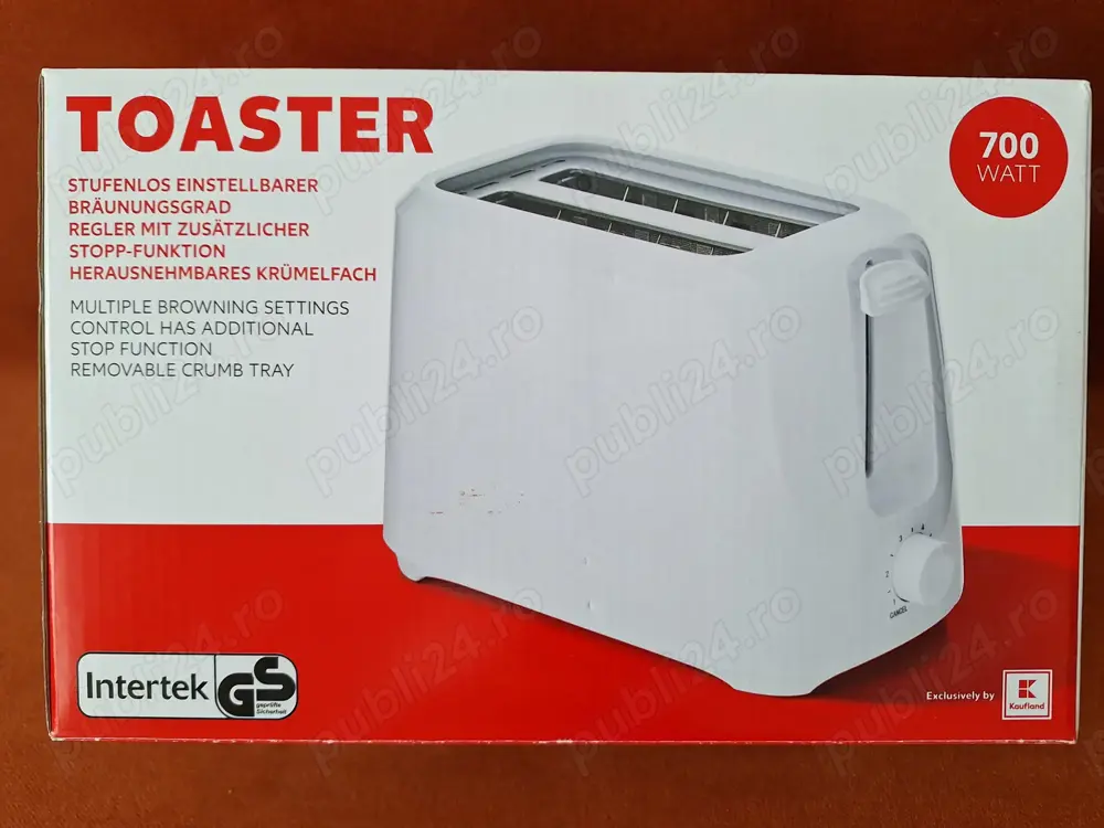 Prajitor pentru felii de paine, toaster, NOU