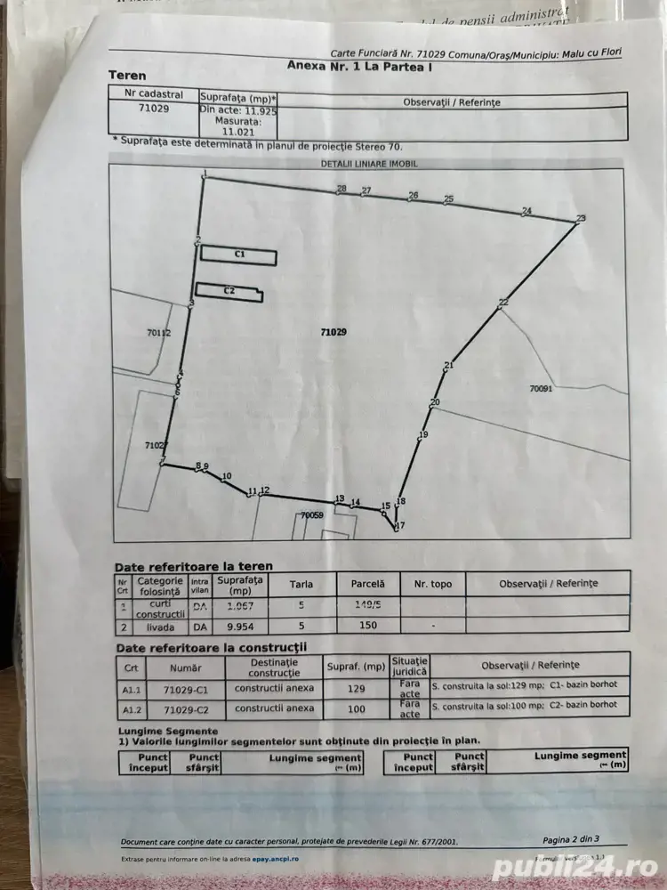 Teren intravilan de vanzare