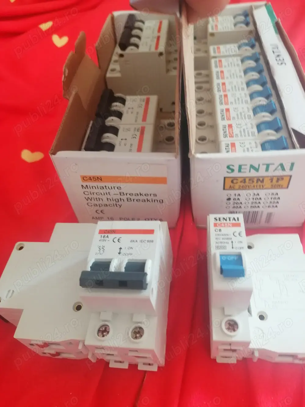 Sigurante automate fusibile panou 4 Ron pe pol