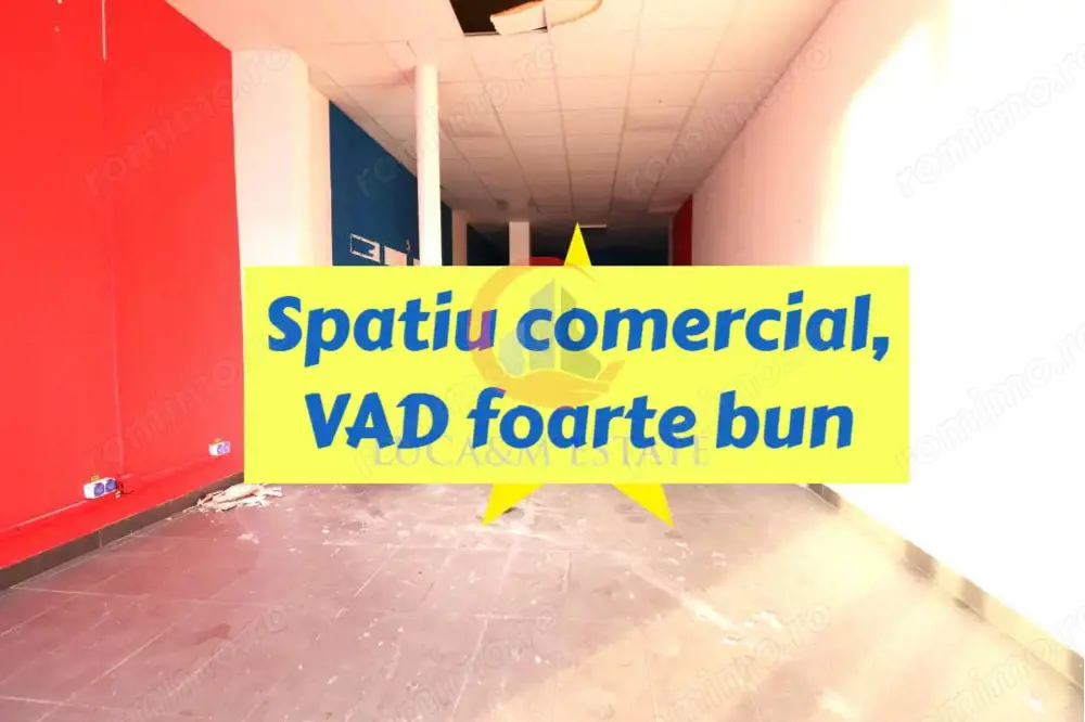 De vanzare spatiu comercial  – randament din prima zi