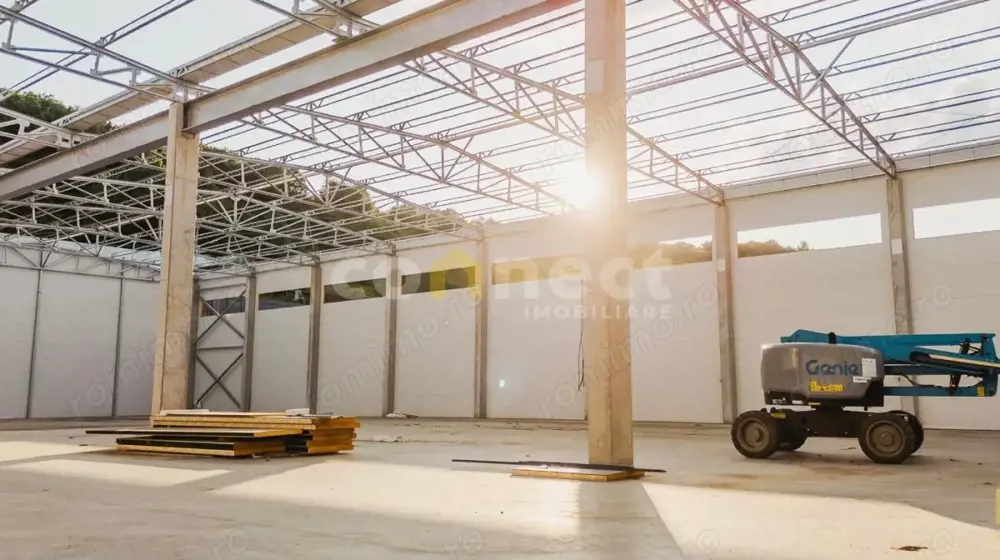 Hala industriala moderna +birouri in Baciu 1380 mp