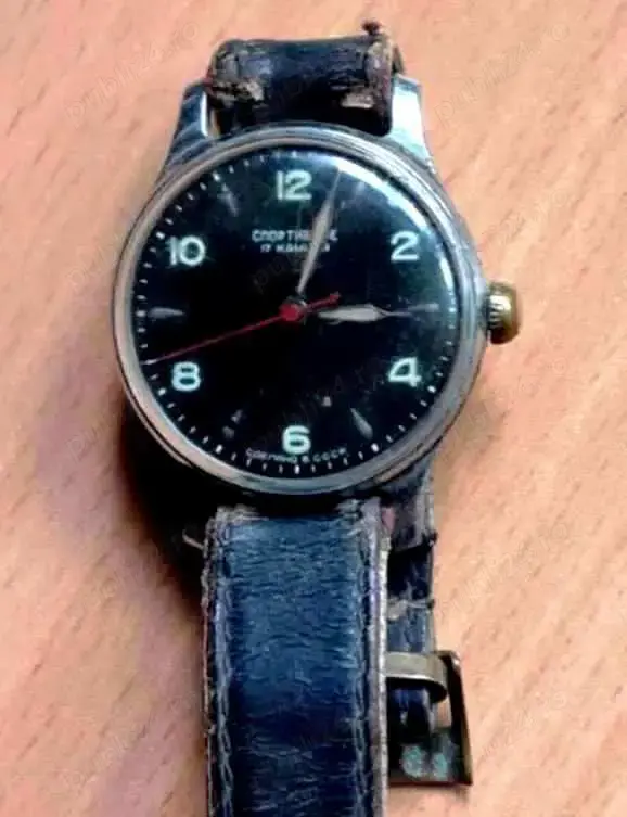 Vând ceas Sportivnâi - 17 rubine, fabricat în URSS, anii 1950