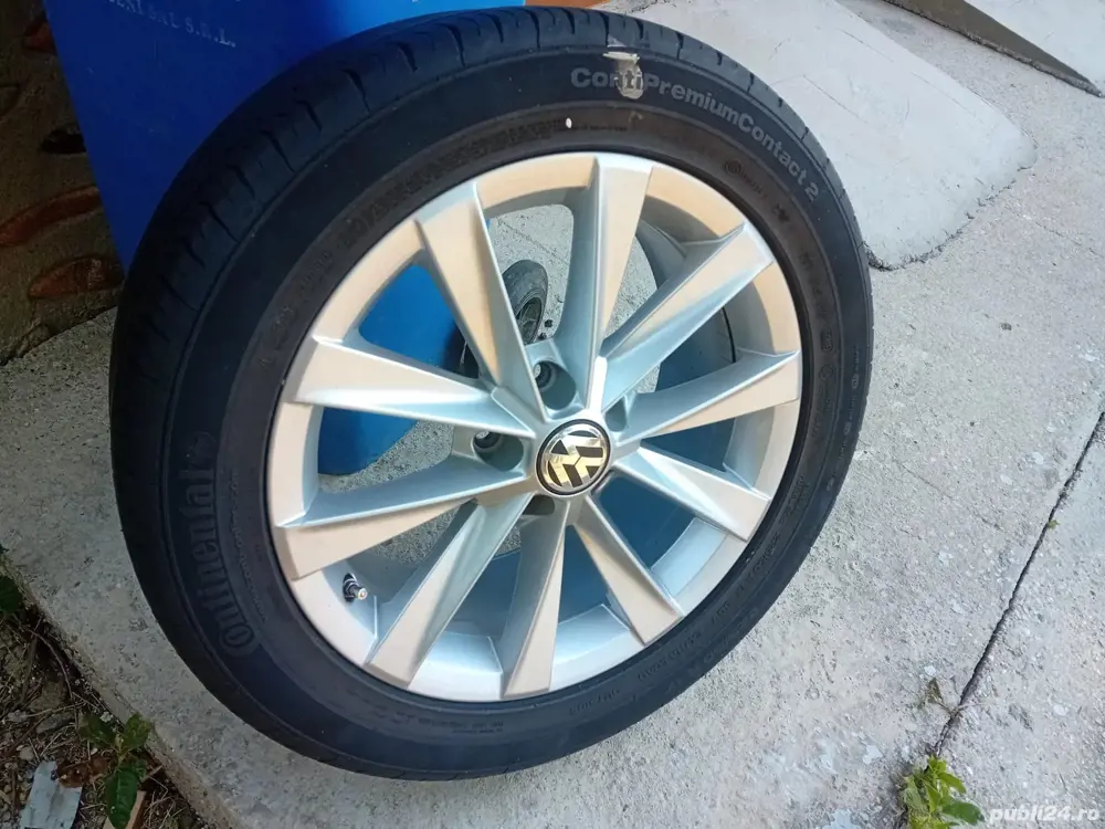 8 jante VW, aliaj - iarna/vară (se vând și separat)