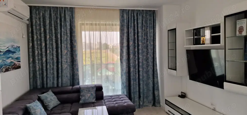 Primă închiriere 3 camere mobilat & utilat, parcare subterană Bloc NOU