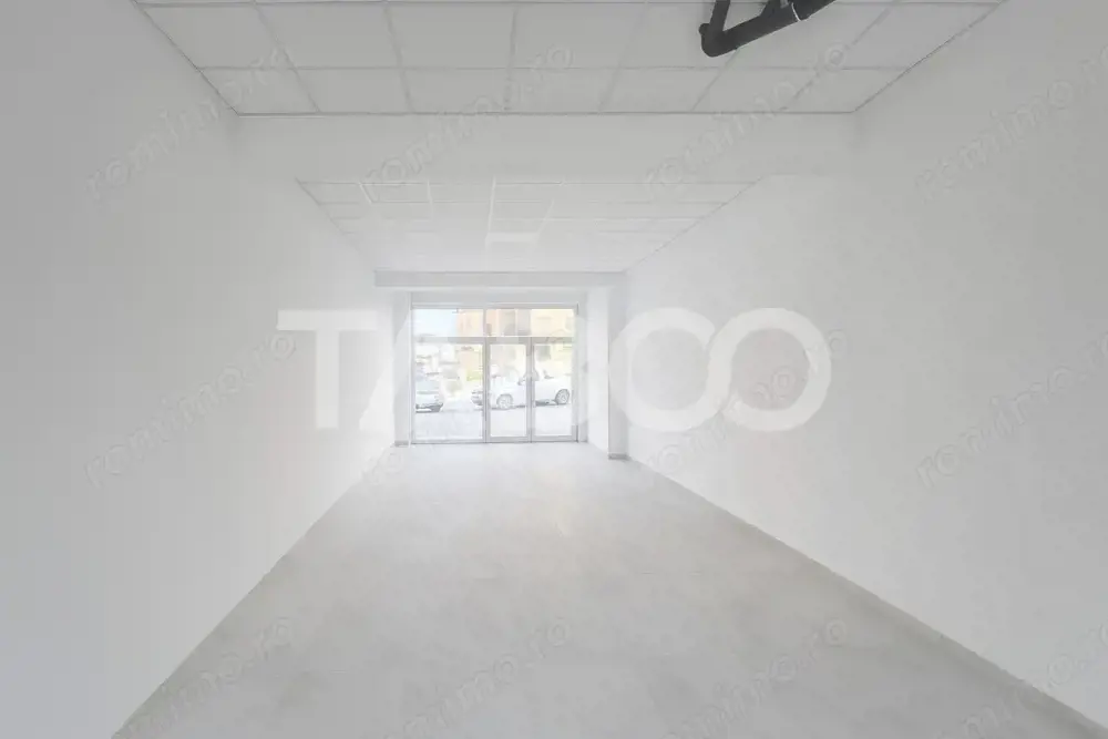Spatiu comercial de inchiriat 65 mp vad excelent Selimbar Sibiu