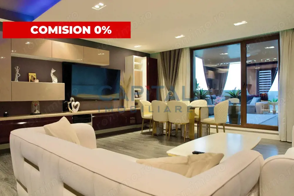 Comision %! Penthouse 80 mp, terasa 30 mp, 2 locuri parare, cartier Marasti