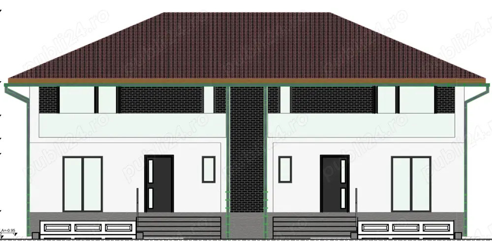 Duplex semifinisat, zona Somesului