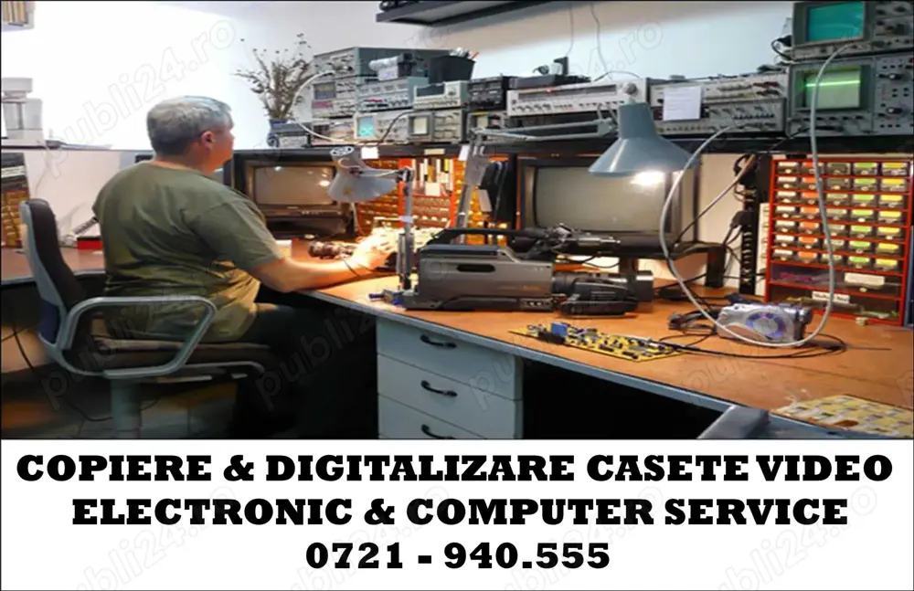 digitalizare casete video & audio | service laptop, desktop, imprimante, console gamming etc