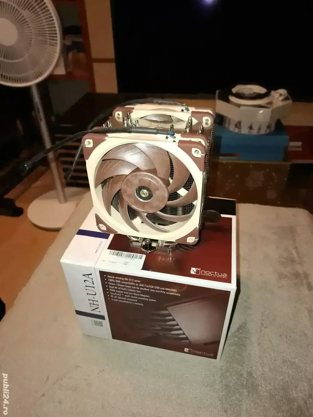 Cooler procesor Noctua NH-U12A + GARANTIE
