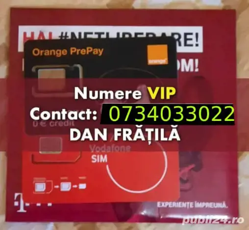 Cartele Vodafone Telekom VIP