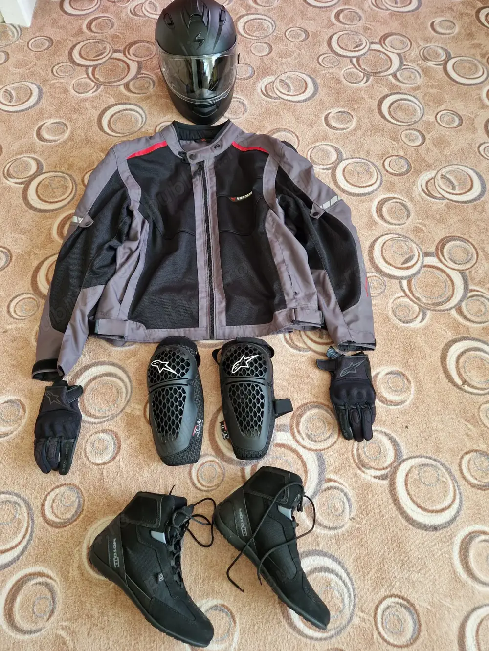 Echipament moto complet