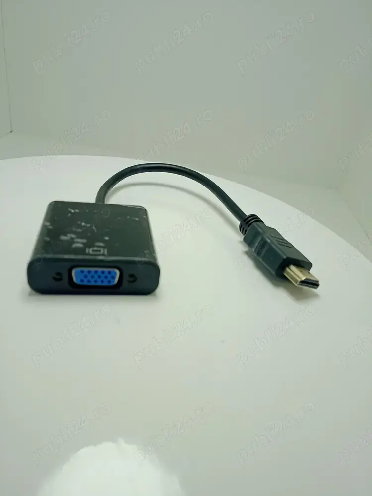 Adaptor convertor de la HDMI la VGA HDTV ideal pentru adapare monitor