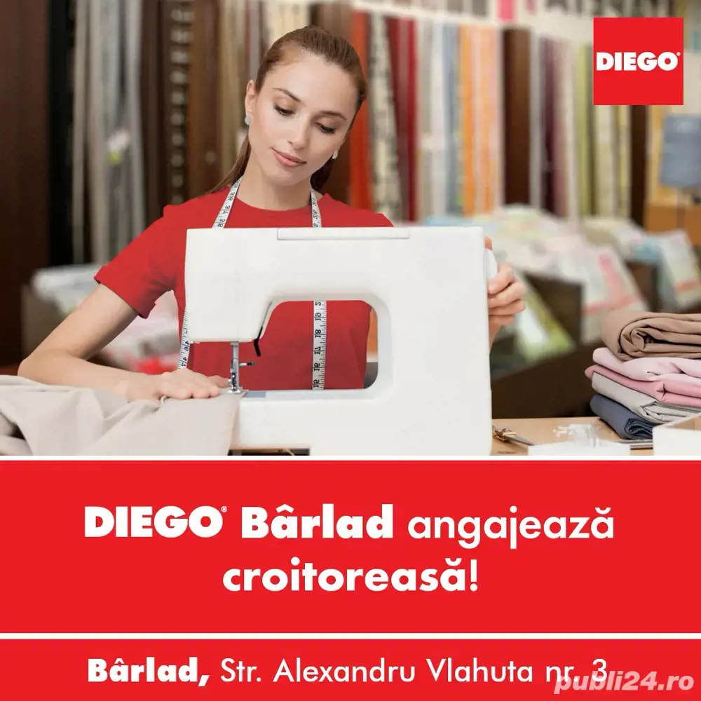 Angajam confentionera perdele