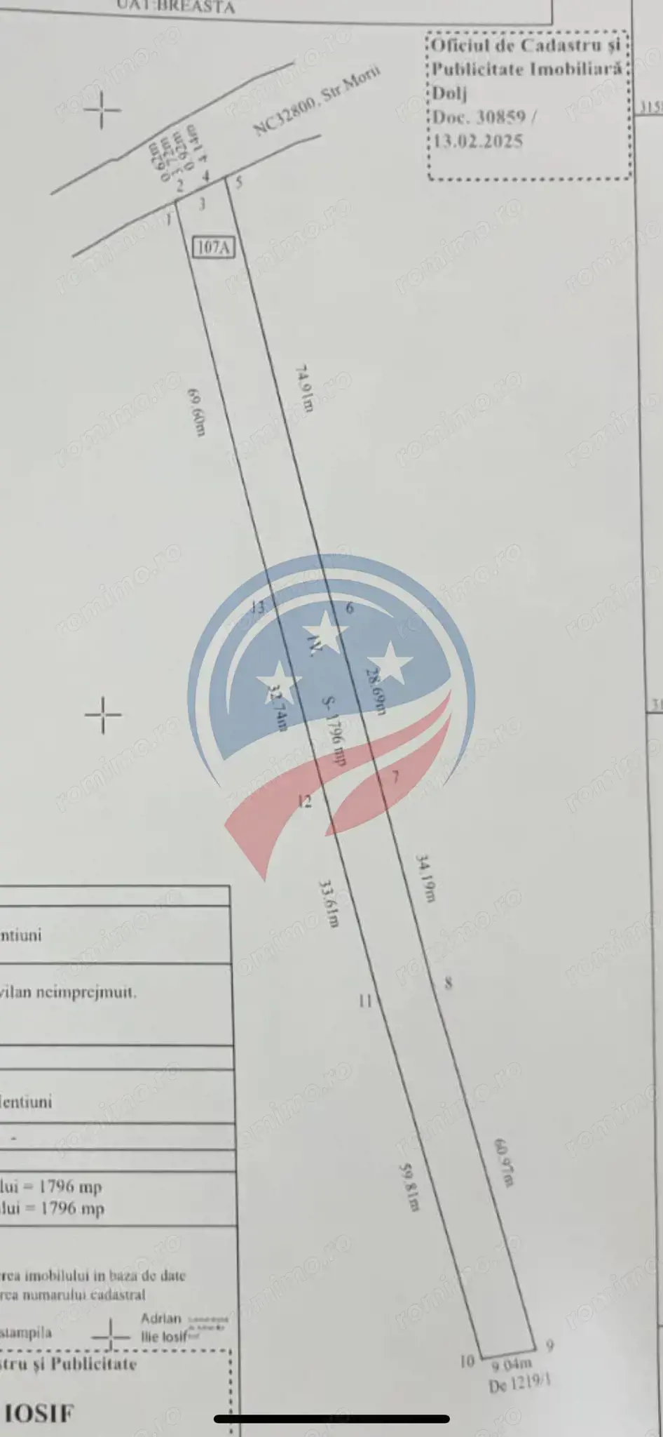 Teren de vanzare in  Breasta