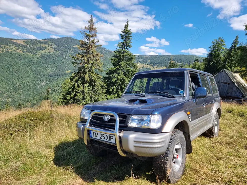 Hyundai Galloper 2.5 Diesel 4x4   proiect personal, întreținut impecabil