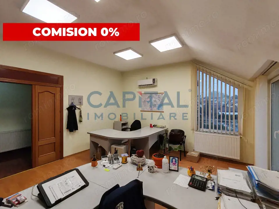 Apartament/spatiu de birou cu 5 camere, 2 parcari in Buna Ziua! Comision 0!